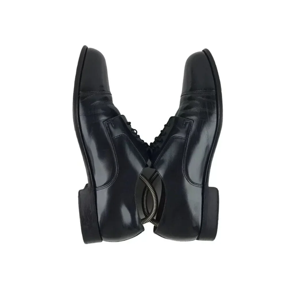 Bostonian Mens Classics 20390 Black Leather Lace Up Oxford Dress Shoes Size 10 M